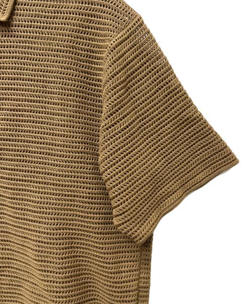 AURALEE（オーラリー）AURALEE (オーラリー) 半袖シャツ ブラウン サイズ:３の古着・服飾アイテム