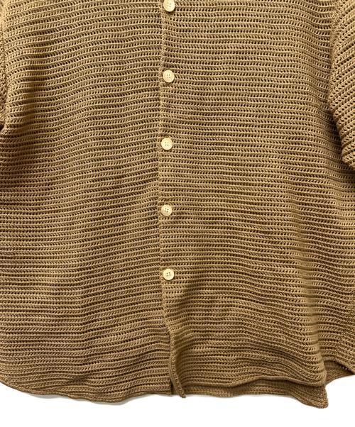 AURALEE（オーラリー）AURALEE (オーラリー) 半袖シャツ ブラウン サイズ:３の古着・服飾アイテム