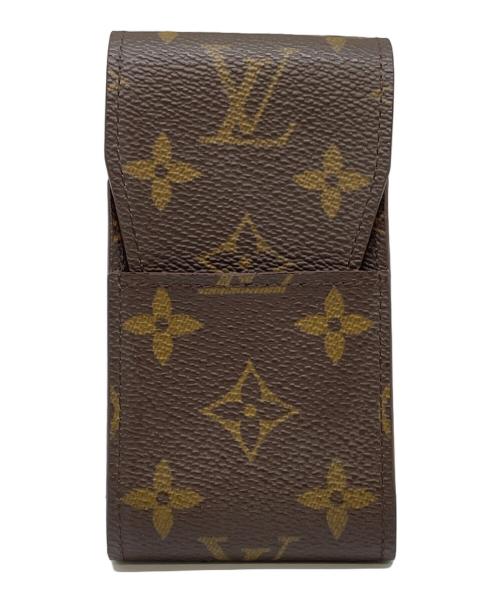 LOUIS VUITTON（ルイ ヴィトン）LOUIS VUITTON (ルイ ヴィトン) エテュイ・シガレット ブラウンの古着・服飾アイテム