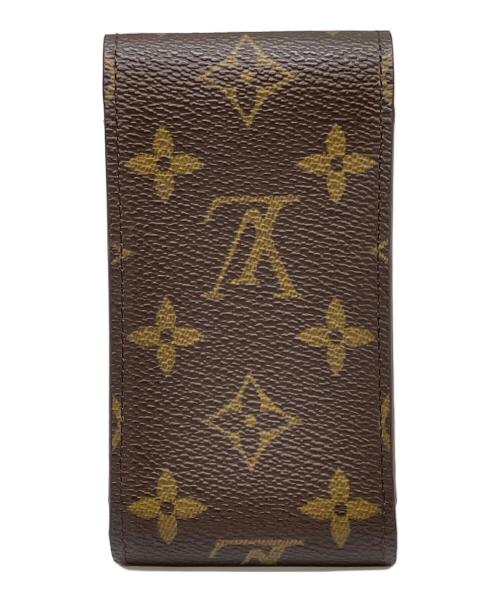 LOUIS VUITTON（ルイ ヴィトン）LOUIS VUITTON (ルイ ヴィトン) エテュイ・シガレット ブラウンの古着・服飾アイテム