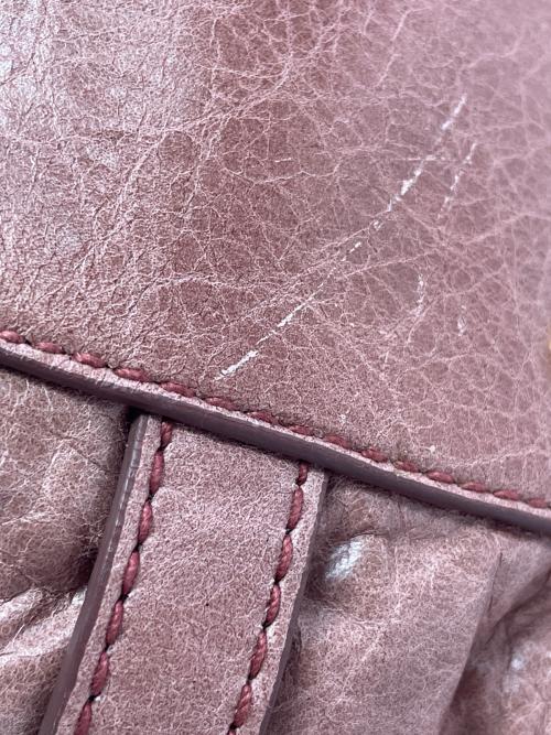 MIU MIU（ミュウミュウ）MIU MIU (ミュウミュウ) 2WAYショルダーバッグ ピンクの古着・服飾アイテム