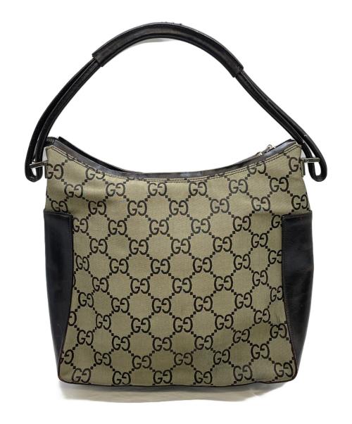 GUCCI（グッチ）GUCCI (グッチ) ワンショルダーバッグ ベージュの古着・服飾アイテム