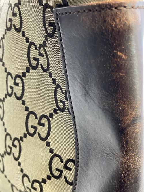 GUCCI（グッチ）GUCCI (グッチ) ワンショルダーバッグ ベージュの古着・服飾アイテム