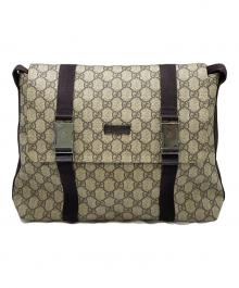 GUCCI（グッチ）の古着「メッセンジャーバッグ」｜ベージュ