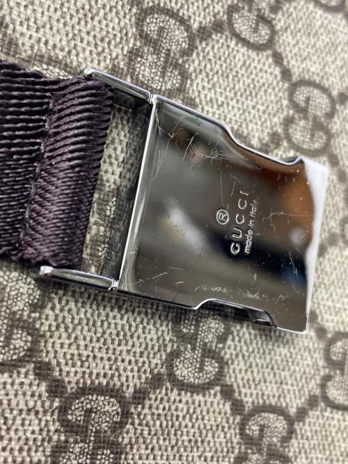 GUCCI（グッチ）GUCCI (グッチ) メッセンジャーバッグ ベージュの古着・服飾アイテム