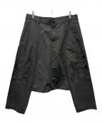 BLACK COMME des GARCONSブラックコムデギャルソン）の古着「サルエルパンツ」｜グレー