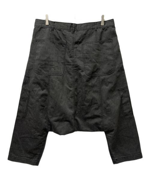 BLACK COMME des GARCONS（ブラックコムデギャルソン）BLACK COMME des GARCONS (ブラックコムデギャルソン) サルエルパンツ グレー サイズ:XXLの古着・服飾アイテム