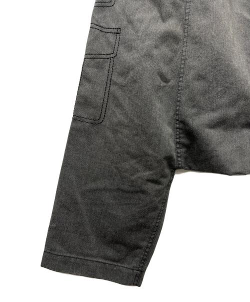 BLACK COMME des GARCONS（ブラックコムデギャルソン）BLACK COMME des GARCONS (ブラックコムデギャルソン) サルエルパンツ グレー サイズ:XXLの古着・服飾アイテム