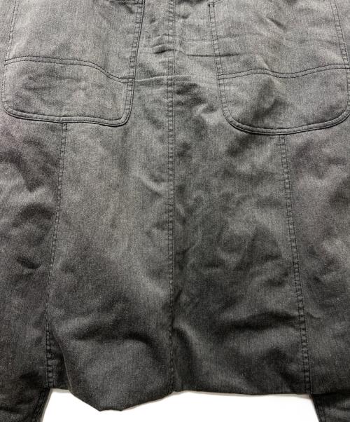 BLACK COMME des GARCONS（ブラックコムデギャルソン）BLACK COMME des GARCONS (ブラックコムデギャルソン) サルエルパンツ グレー サイズ:XXLの古着・服飾アイテム