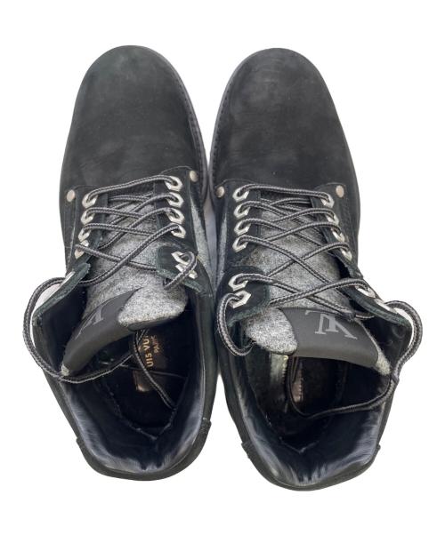 LOUIS VUITTON（ルイ ヴィトン）LOUIS VUITTON (ルイ ヴィトン) オーベルカンフ・ライン アンクルブーツ ブラック サイズ:SIZE 6の古着・服飾アイテム