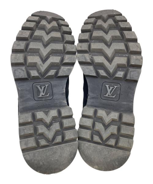 LOUIS VUITTON（ルイ ヴィトン）LOUIS VUITTON (ルイ ヴィトン) オーベルカンフ・ライン アンクルブーツ ブラック サイズ:SIZE 6の古着・服飾アイテム