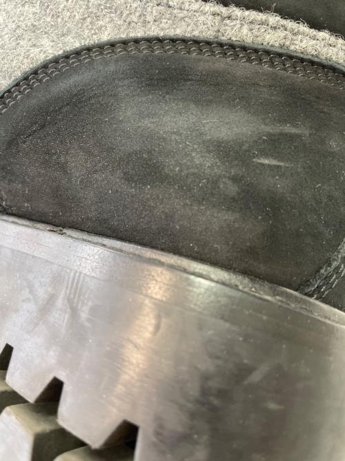 LOUIS VUITTON（ルイ ヴィトン）LOUIS VUITTON (ルイ ヴィトン) オーベルカンフ・ライン アンクルブーツ ブラック サイズ:SIZE 6の古着・服飾アイテム