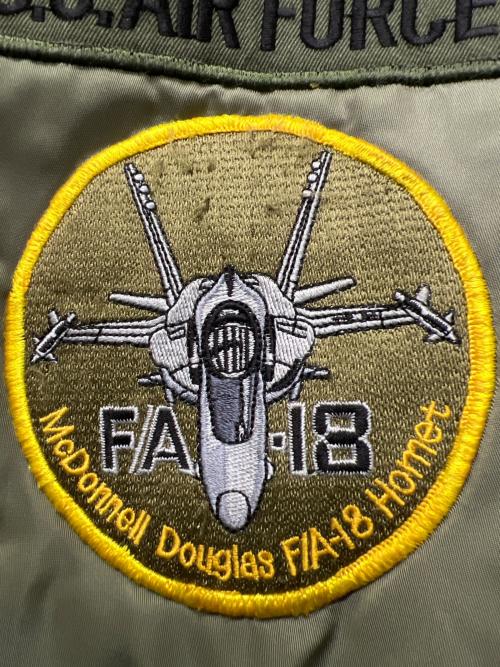 ALPHA（アルファ）ALPHA (アルファ) MA-1ジャケット カーキ サイズ:Ｌの古着・服飾アイテム