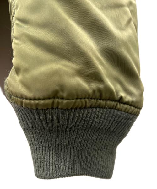 ALPHA（アルファ）ALPHA (アルファ) MA-1ジャケット カーキ サイズ:Ｌの古着・服飾アイテム