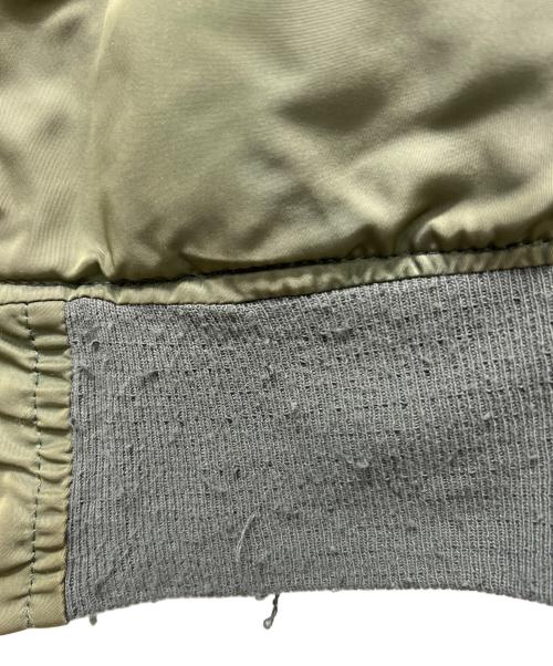 ALPHA（アルファ）ALPHA (アルファ) MA-1ジャケット カーキ サイズ:Ｌの古着・服飾アイテム