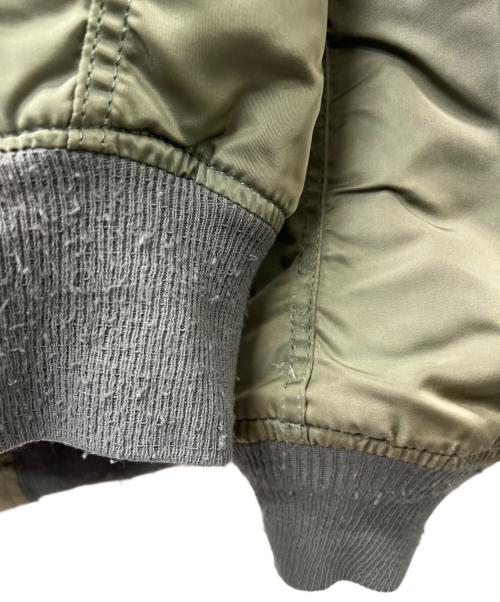 ALPHA（アルファ）ALPHA (アルファ) MA-1ジャケット カーキ サイズ:Ｌの古着・服飾アイテム