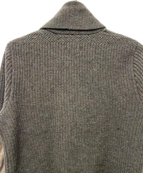 RRL（ダブルアールエル）RRL (ダブルアールエル) ショールカラーカーディガン オリーブ サイズ:Mの古着・服飾アイテム