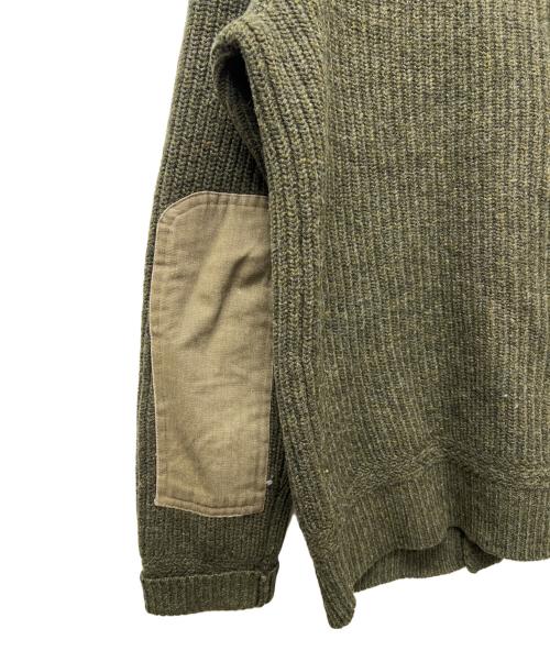RRL（ダブルアールエル）RRL (ダブルアールエル) ショールカラーカーディガン オリーブ サイズ:Mの古着・服飾アイテム