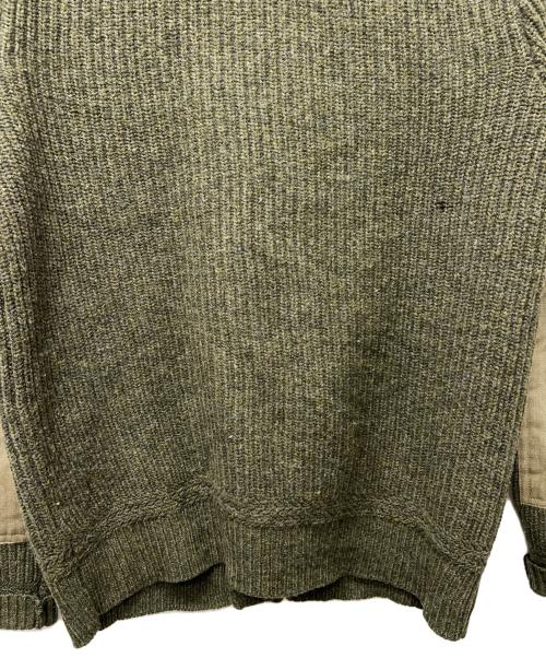 RRL（ダブルアールエル）RRL (ダブルアールエル) ショールカラーカーディガン オリーブ サイズ:Mの古着・服飾アイテム