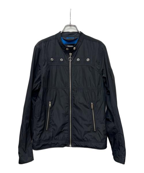 DIESEL（ディーゼル）DIESEL (ディーゼル) ジップアップジャケット ブラック サイズ:Mの古着・服飾アイテム