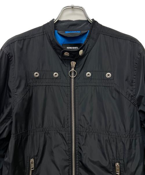 DIESEL（ディーゼル）DIESEL (ディーゼル) ジップアップジャケット ブラック サイズ:Mの古着・服飾アイテム
