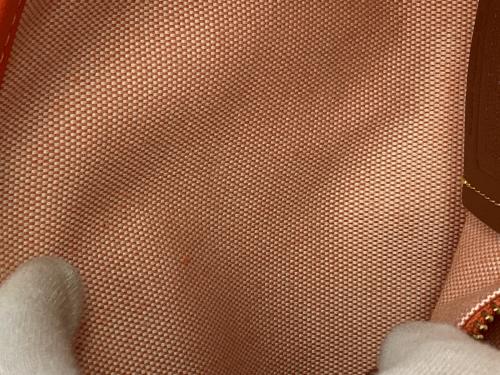 COACH（コーチ）COACH (コーチ) ソーホーバッグ ベージュ×オレンジの古着・服飾アイテム