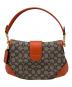 COACH (コーチ) ソーホーバッグ ベージュ×オレンジ：13000円