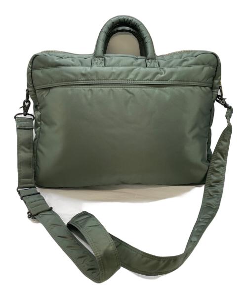 PORTER（ポーター）PORTER (ポーター) 2WAY DOCUMENT BAG グリーンの古着・服飾アイテム