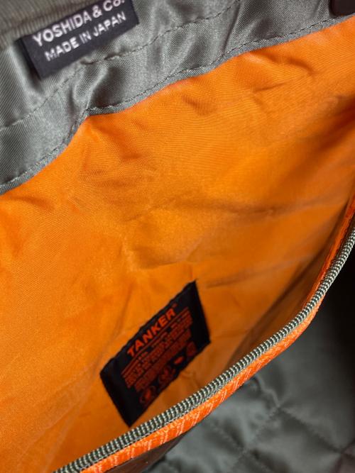 PORTER（ポーター）PORTER (ポーター) 2WAY DOCUMENT BAG グリーンの古着・服飾アイテム