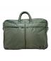 PORTER（ポーター）の古着「2WAY DOCUMENT BAG」｜グリーン