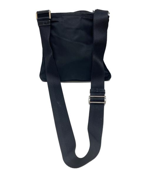 PRADA（プラダ）PRADA (プラダ) ナイロンショルダーバッグ ブラックの古着・服飾アイテム