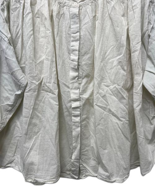 KAGURE（カグレ）KAGURE (カグレ) ナチュラルダイコットンブラウス ミントグリーン サイズ:FREEの古着・服飾アイテム