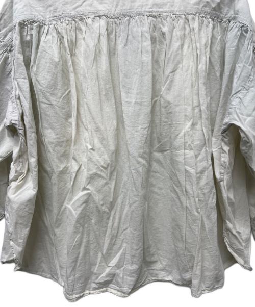 KAGURE（カグレ）KAGURE (カグレ) ナチュラルダイコットンブラウス ミントグリーン サイズ:FREEの古着・服飾アイテム