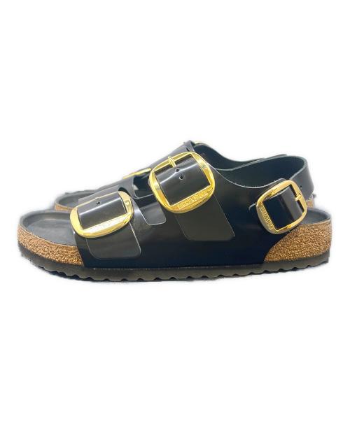 BIRKENSTOCK（ビルケンシュトック）BIRKENSTOCK (ビルケンシュトック) バックルサンダル ブラック サイズ:27の古着・服飾アイテム