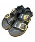 BIRKENSTOCK（ビルケンシュトック）の古着「バックルサンダル」｜ブラック
