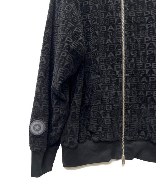 A BATHING APE（アベイシングエイプ）A BATHING APE (アベイシングエイプ) ジップパーカー ブラック サイズ:　Mの古着・服飾アイテム