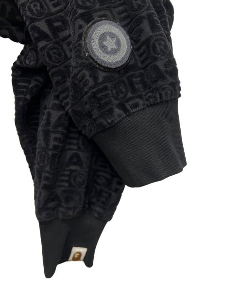 A BATHING APE（アベイシングエイプ）A BATHING APE (アベイシングエイプ) ジップパーカー ブラック サイズ:　Mの古着・服飾アイテム