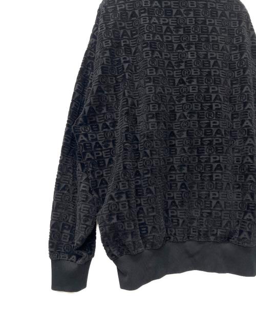 A BATHING APE（アベイシングエイプ）A BATHING APE (アベイシングエイプ) ジップパーカー ブラック サイズ:　Mの古着・服飾アイテム