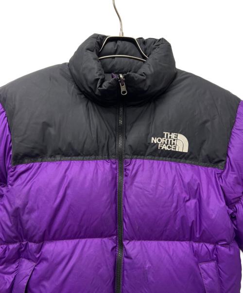 THE NORTH FACE（ザ ノース フェイス）THE NORTH FACE (ザ ノース フェイス) 1996 RETRO NUPTSE JACKET パープル×ブラック サイズ:Mの古着・服飾アイテム