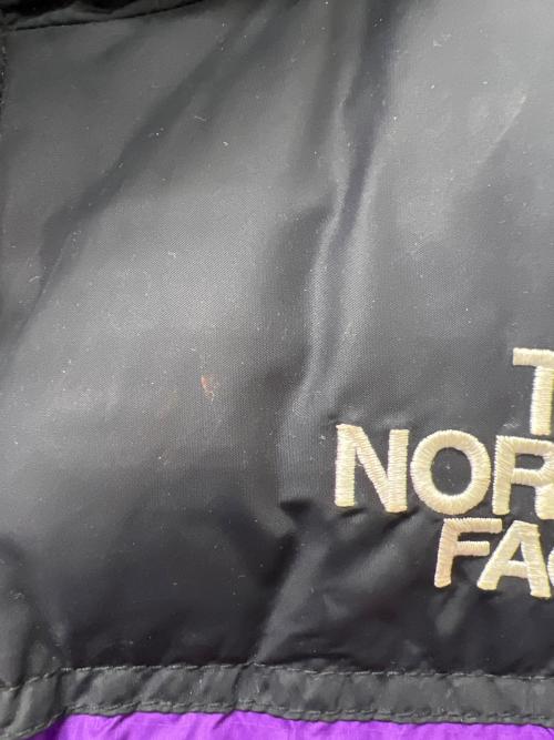 THE NORTH FACE（ザ ノース フェイス）THE NORTH FACE (ザ ノース フェイス) 1996 RETRO NUPTSE JACKET パープル×ブラック サイズ:Mの古着・服飾アイテム