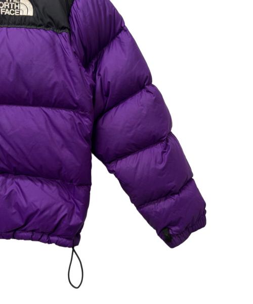 THE NORTH FACE（ザ ノース フェイス）THE NORTH FACE (ザ ノース フェイス) 1996 RETRO NUPTSE JACKET パープル×ブラック サイズ:Mの古着・服飾アイテム