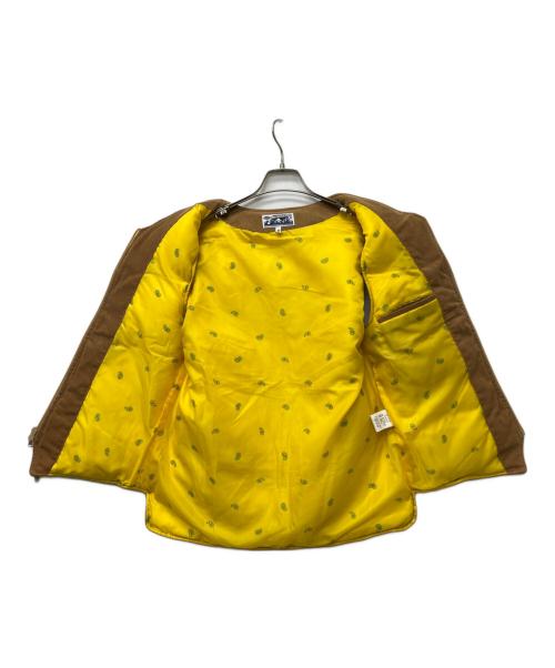 A BATHING APE（ア ベイシング エイプ）A BATHING APE (ア ベイシング エイプ) コーデュロイダウンベスト ブラウン サイズ:Mの古着・服飾アイテム