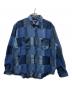 SUGAR CANE（シュガーケーン）の古着「GRADATION PATCH WORK WORK SHIRT」｜ブルー