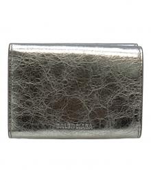 BALENCIAGA（バレンシアガ）の古着「ミニウォレット」｜シルバー