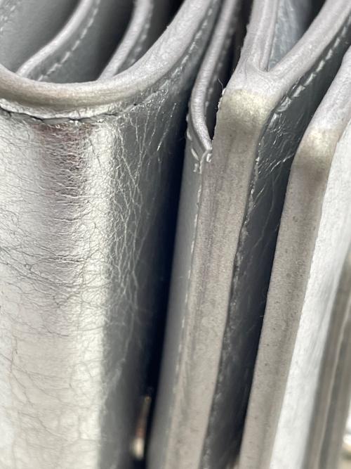 BALENCIAGA（バレンシアガ）BALENCIAGA (バレンシアガ) ミニウォレット シルバー サイズ:下記参照の古着・服飾アイテム