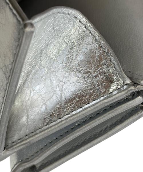 BALENCIAGA（バレンシアガ）BALENCIAGA (バレンシアガ) ミニウォレット シルバー サイズ:下記参照の古着・服飾アイテム