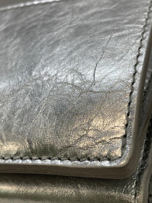 BALENCIAGA（バレンシアガ）BALENCIAGA (バレンシアガ) ミニウォレット シルバー サイズ:下記参照の古着・服飾アイテム