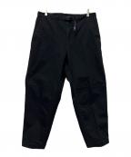 THE NORTHFACE PURPLELABELザ・ノースフェイス パープルレーベル）の古着「ワイドテーパードデニムパンツ」｜ブラック