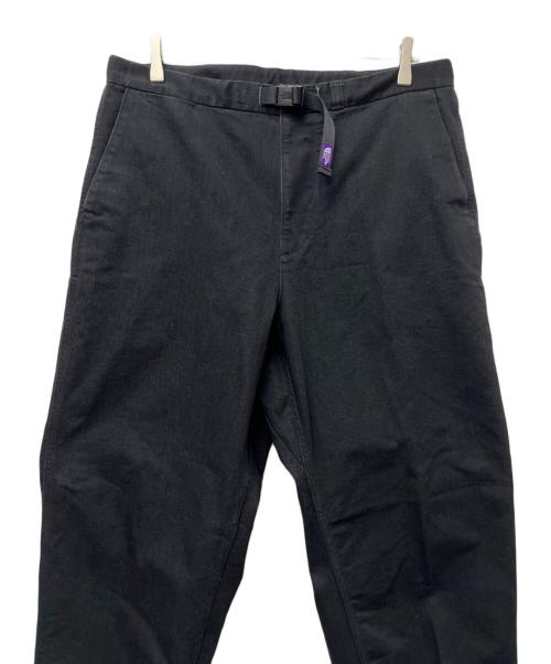 THE NORTHFACE PURPLELABEL（ザ・ノースフェイス パープルレーベル）THE NORTHFACE PURPLELABEL (ザ・ノースフェイス パープルレーベル) ワイドテーパードデニムパンツ ブラック サイズ:３４の古着・服飾アイテム
