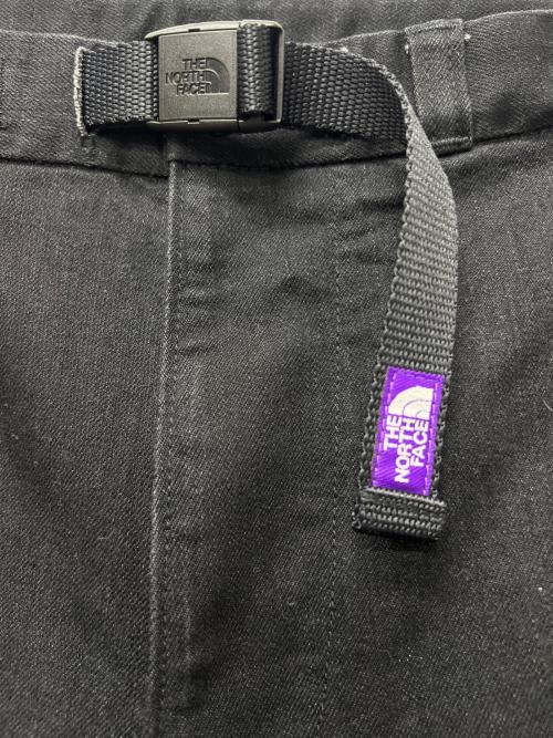 THE NORTHFACE PURPLELABEL（ザ・ノースフェイス パープルレーベル）THE NORTHFACE PURPLELABEL (ザ・ノースフェイス パープルレーベル) ワイドテーパードデニムパンツ ブラック サイズ:３４の古着・服飾アイテム